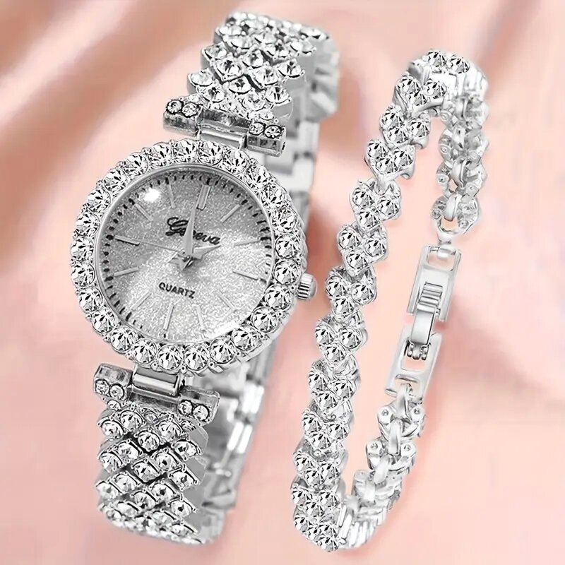 Luxury Gift Set - طقم مكون من قطعتين: ساعة يد