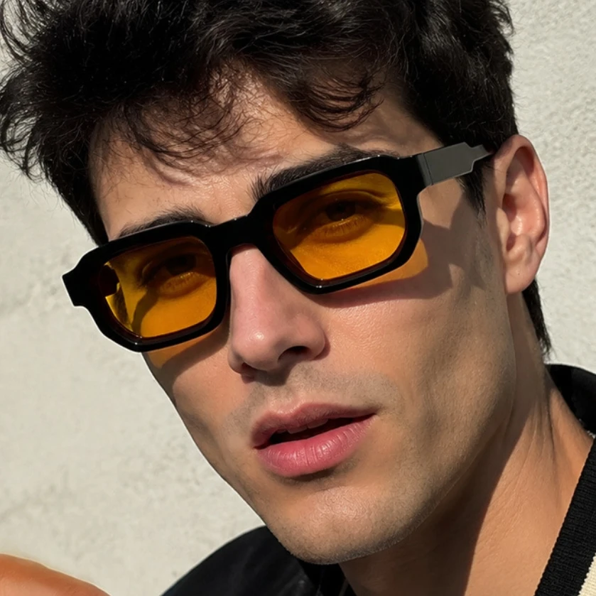 Designer Sunglasses - نظارات شمسية مربعة أنيقة للنساء والرجال،