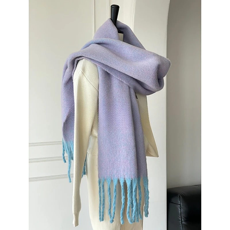 Cashmere Scarf - وشاح جديد من الموهير للنساء والرجال،