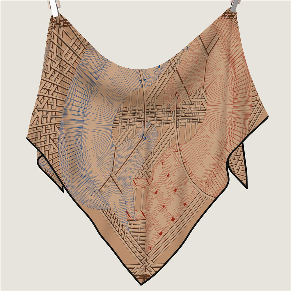 Cashmere Scarf - مثلث شالات الشتاء الدافئة الأوشحة اليد