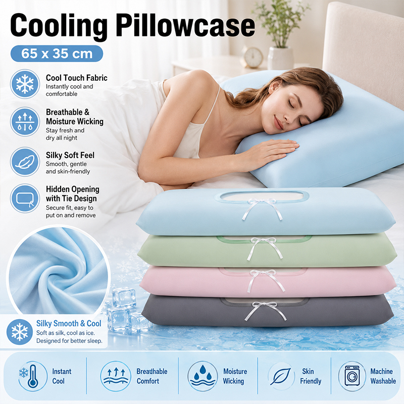 غطاء وسادة من الحرير الجليدي،  - مراجعة Silk Pillowcase وسعره