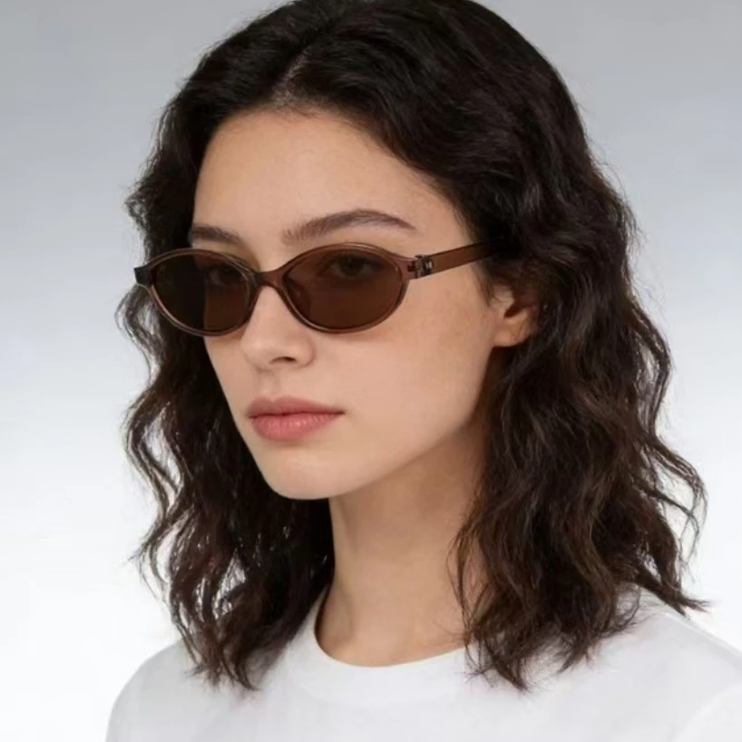 نظارات شمسية بيضاوية صغيرة للن - مراجعة Sunglasses Uv400 وسعره