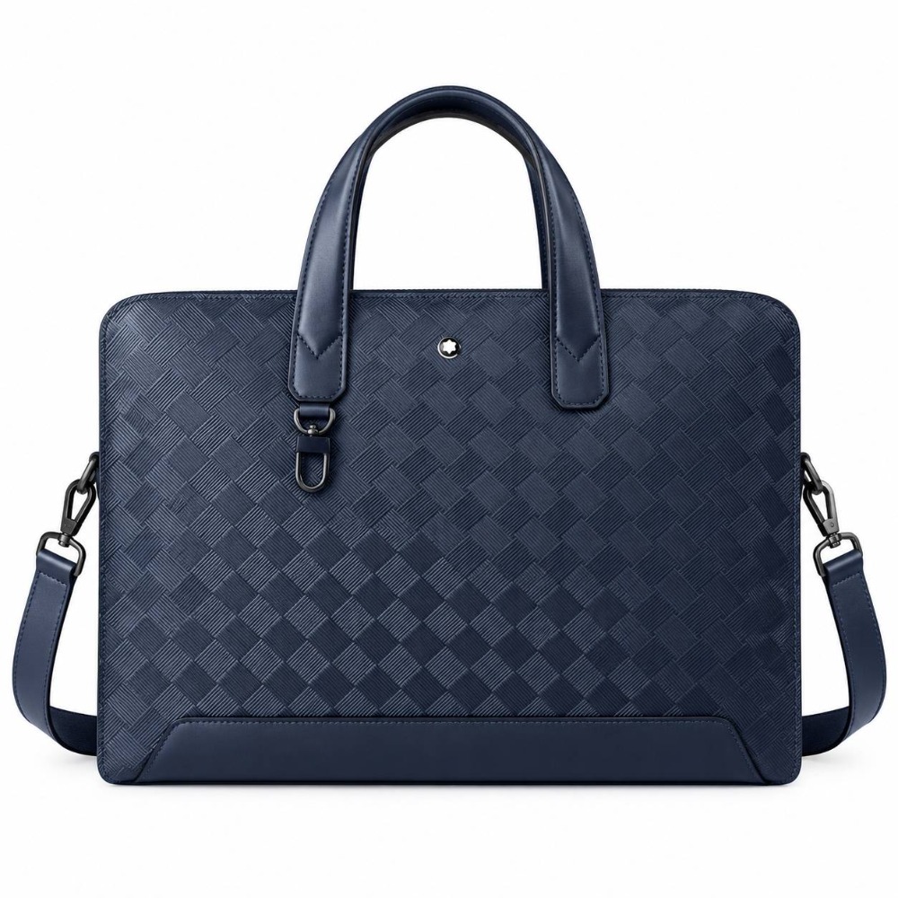 حقيبة أعمال رجالية فاخرة بتصمي - مراجعة Leather Briefcase وسعره