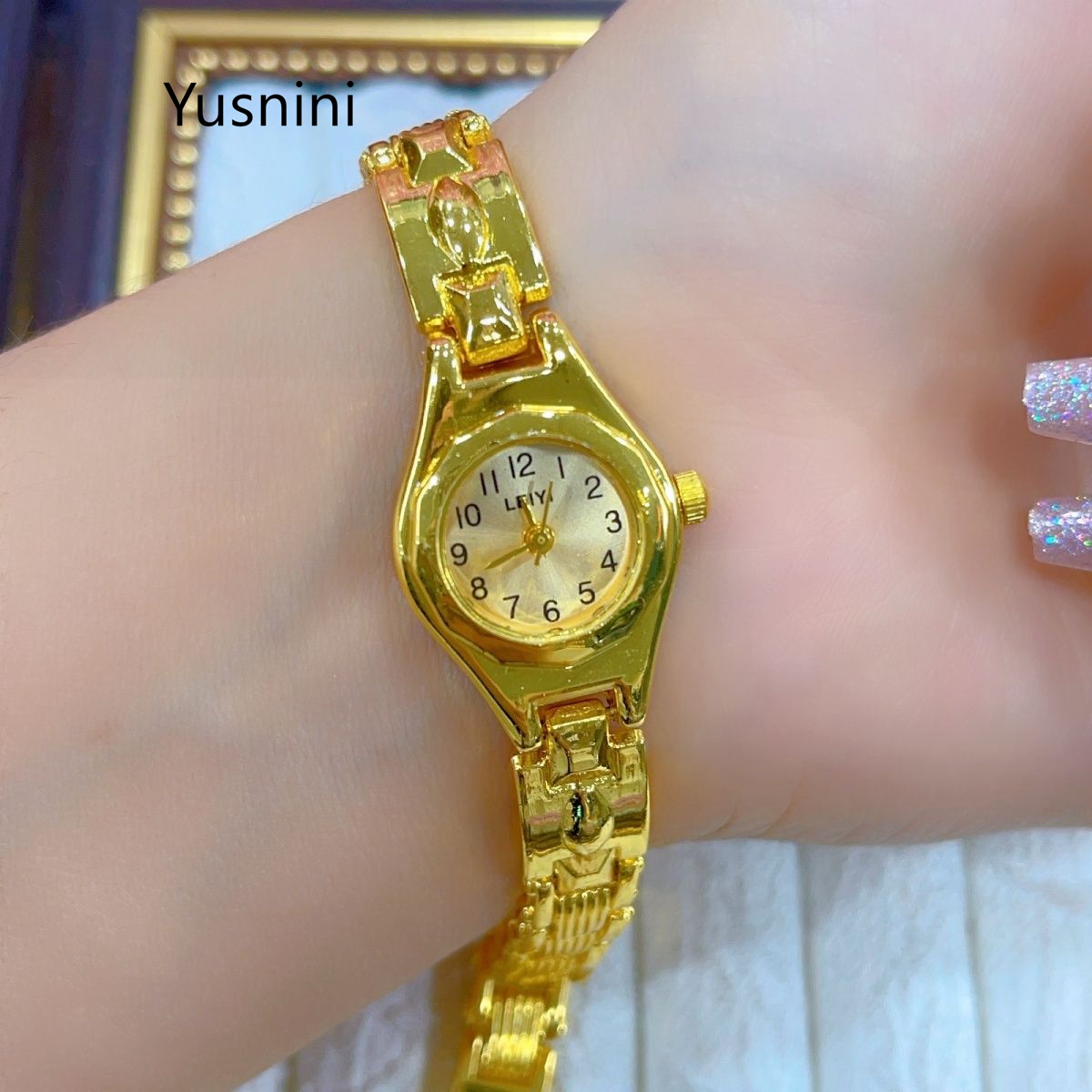 ساعة دبي الجديدة الفاخرة المطل - مراجعة Gold Plated Jewelry وسعره