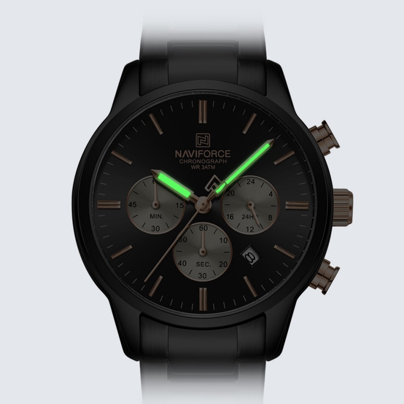 ساعة نافيفورس للرجال كوارتز كر - مراجعة Luxury Watch Men وسعره