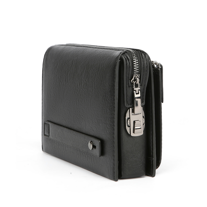 حقيبة يد رجالية جديدة مضادة لل - مراجعة Leather Wallet Men وسعره