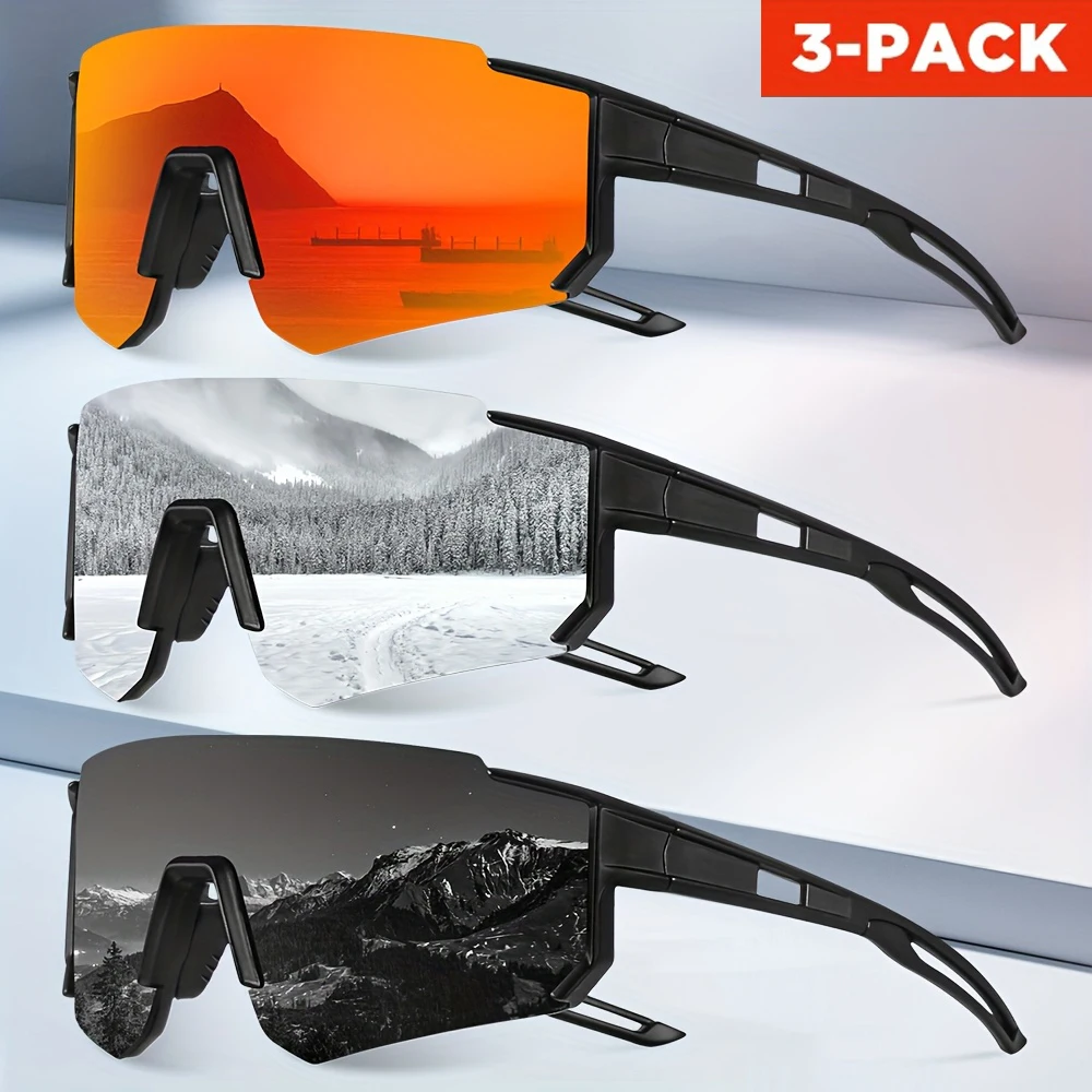 1/3 قطعة نظارات شمسية كبيرة ال - مراجعة Sunglasses Uv400 وسعره