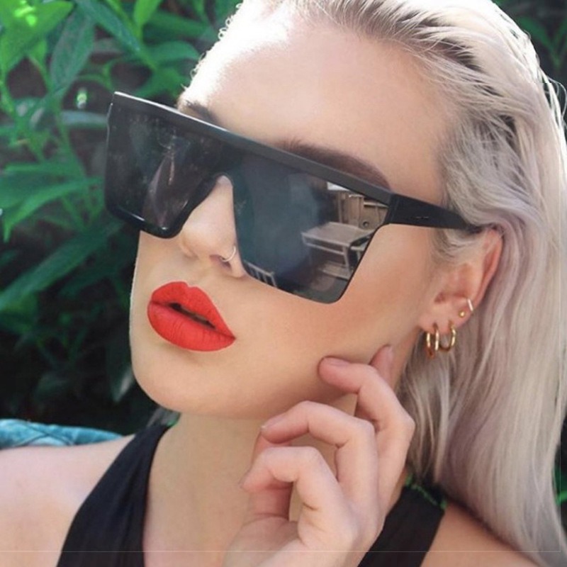 نظارات شمسية مربعة كلاسيكية لل - مراجعة Sunglasses Uv400 وسعره
