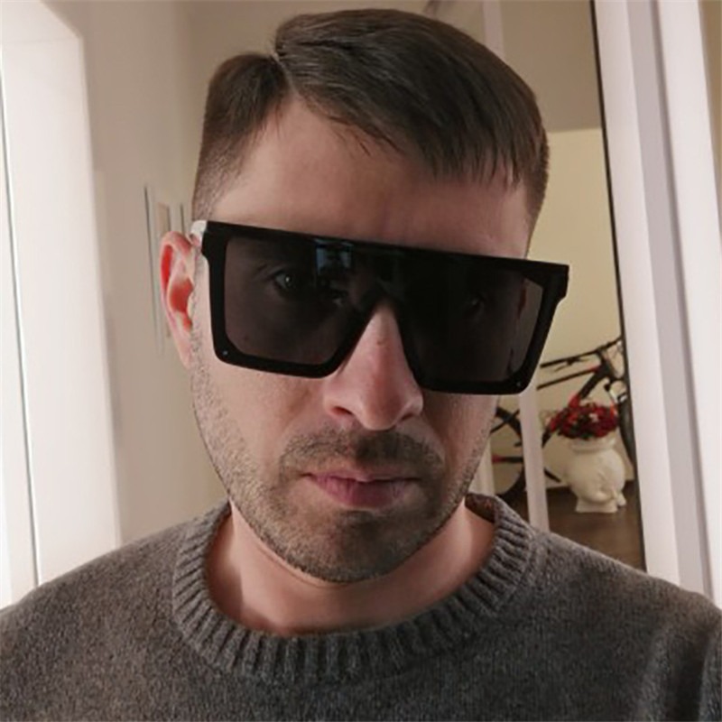 نظارات شمسية مربعة كلاسيكية لل - مراجعة Sunglasses Uv400 وسعره