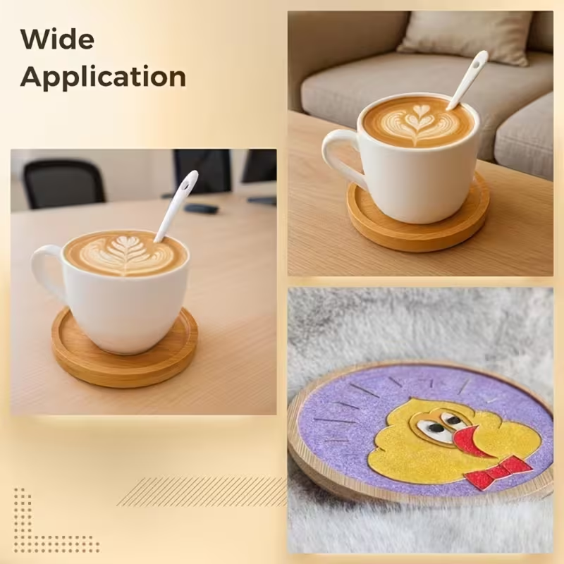 طقم من 7 قطع من حاملات الأكواب - مراجعة Marble Coaster Set وسعره