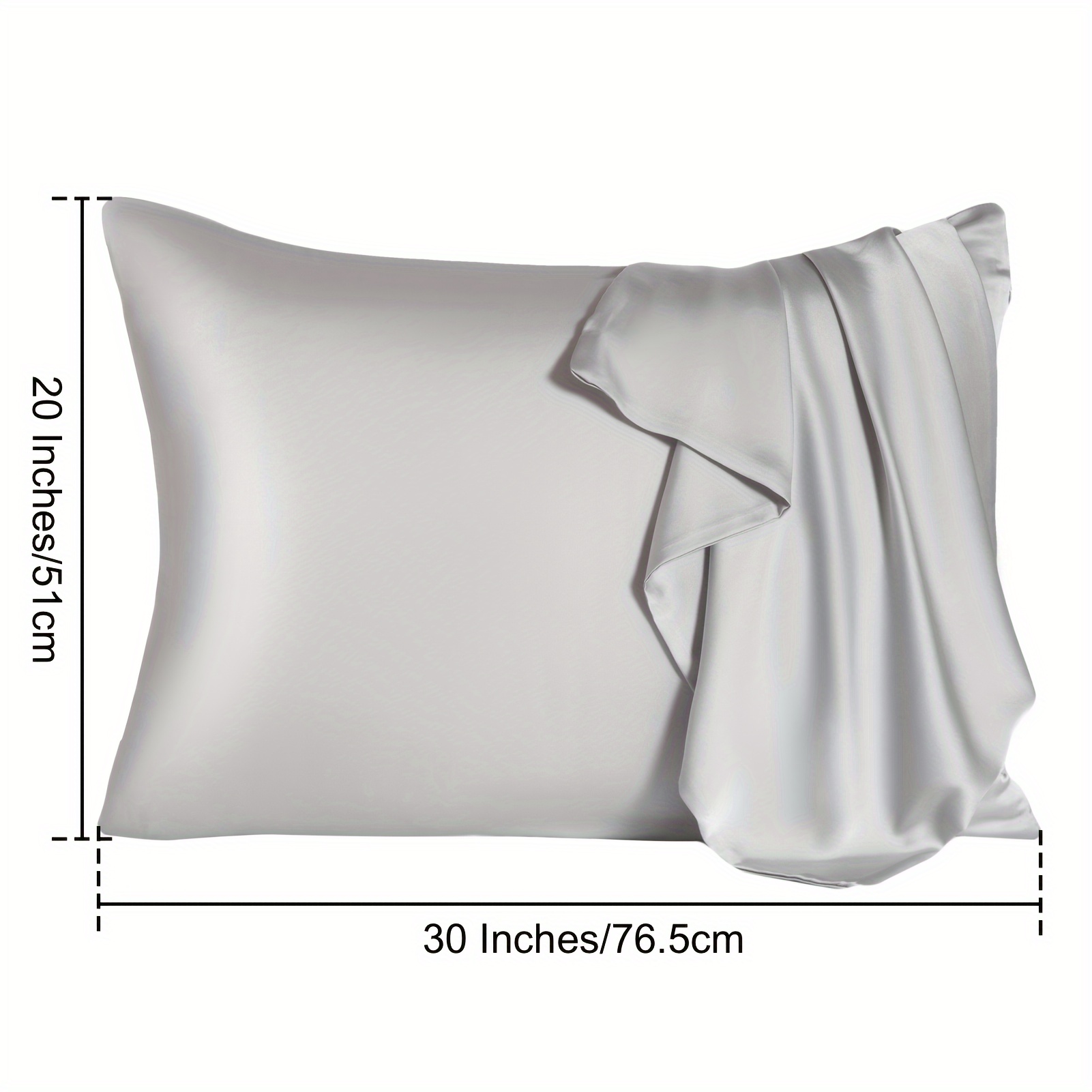 قطعتان من أغطية الوسائد المصنو - مراجعة Silk Pillowcase وسعره