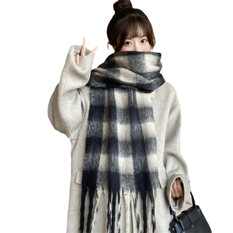 وشاح نسائي من الكشمير الصناعي  - مراجعة Cashmere Scarf وسعره