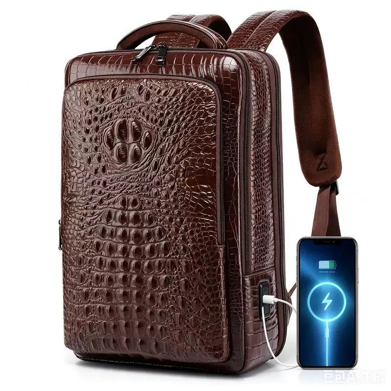 حقيبة ظهر جديدة للرجال من الجل - مراجعة Leather Briefcase وسعره