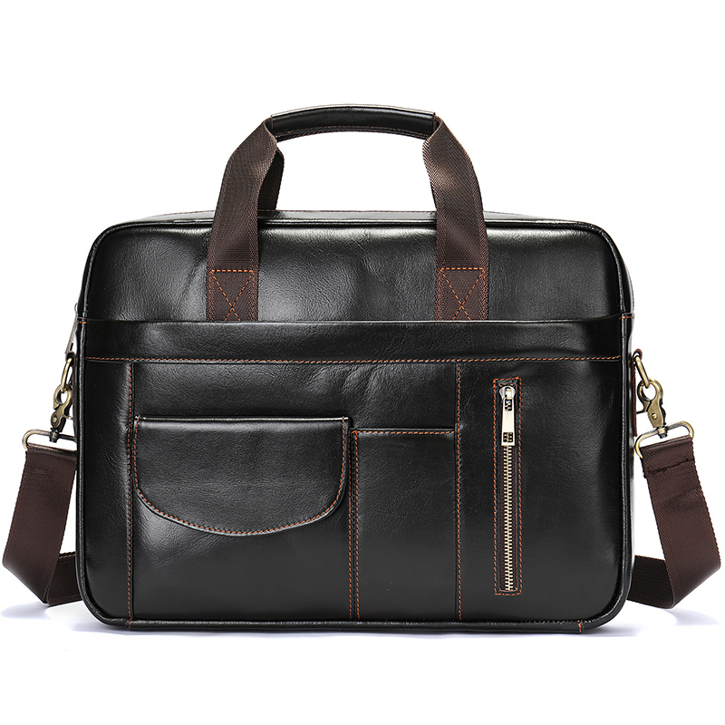 حقيبة جلدية أصلية عتيقة الطراز - مراجعة Leather Briefcase وسعره