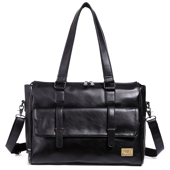 الكورية مصمم الأزياء حقيبة كتف - مراجعة Leather Briefcase وسعره