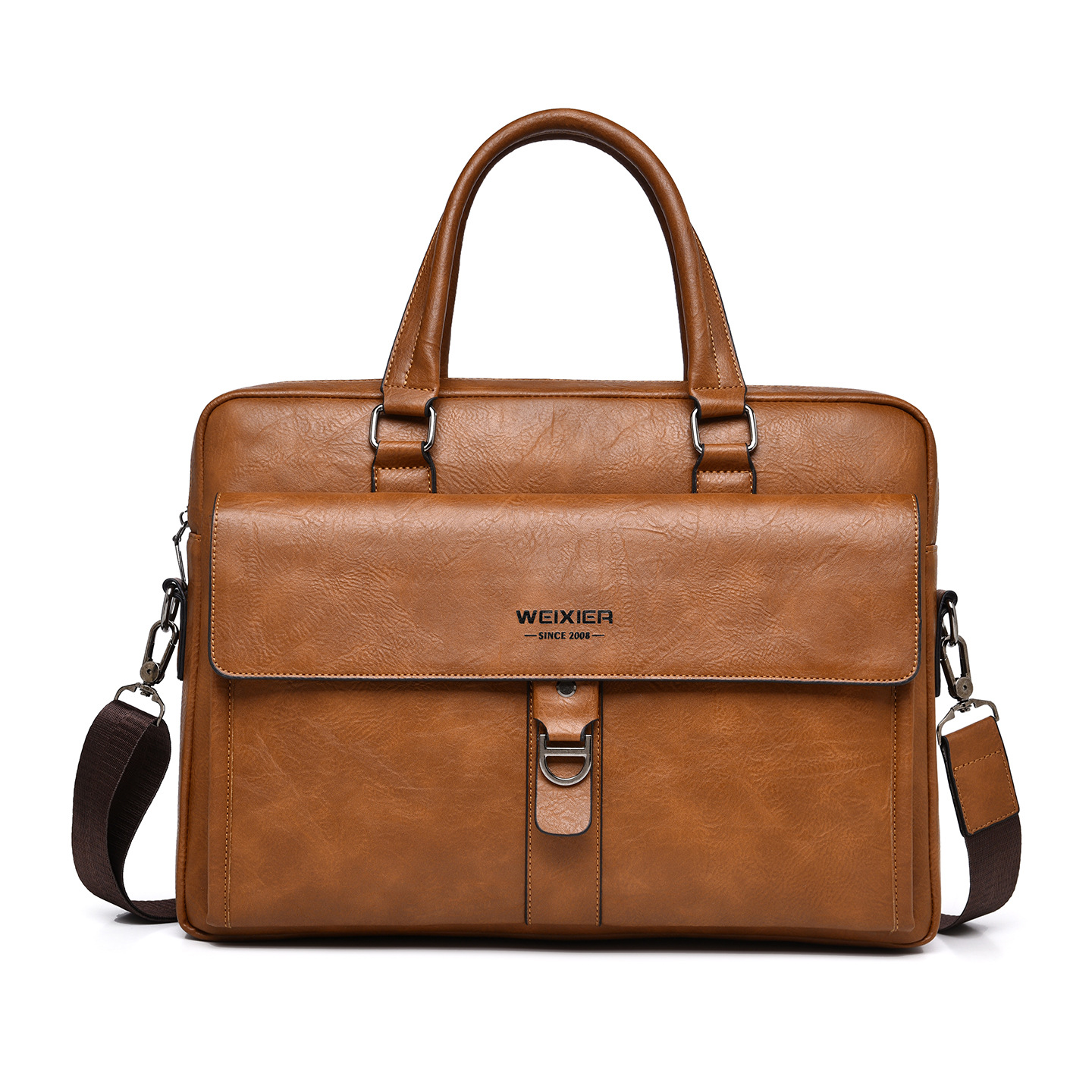 حقيبة رجالية كلاسيكية من الجلد - مراجعة Leather Briefcase وسعره