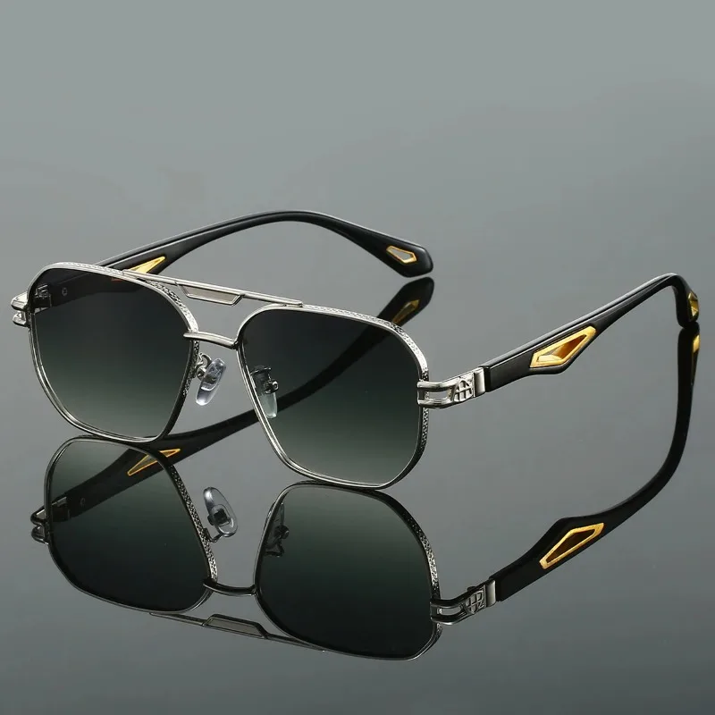 نظارات شمسية مربعة كلاسيكية لل - مراجعة Sunglasses Uv400 وسعره