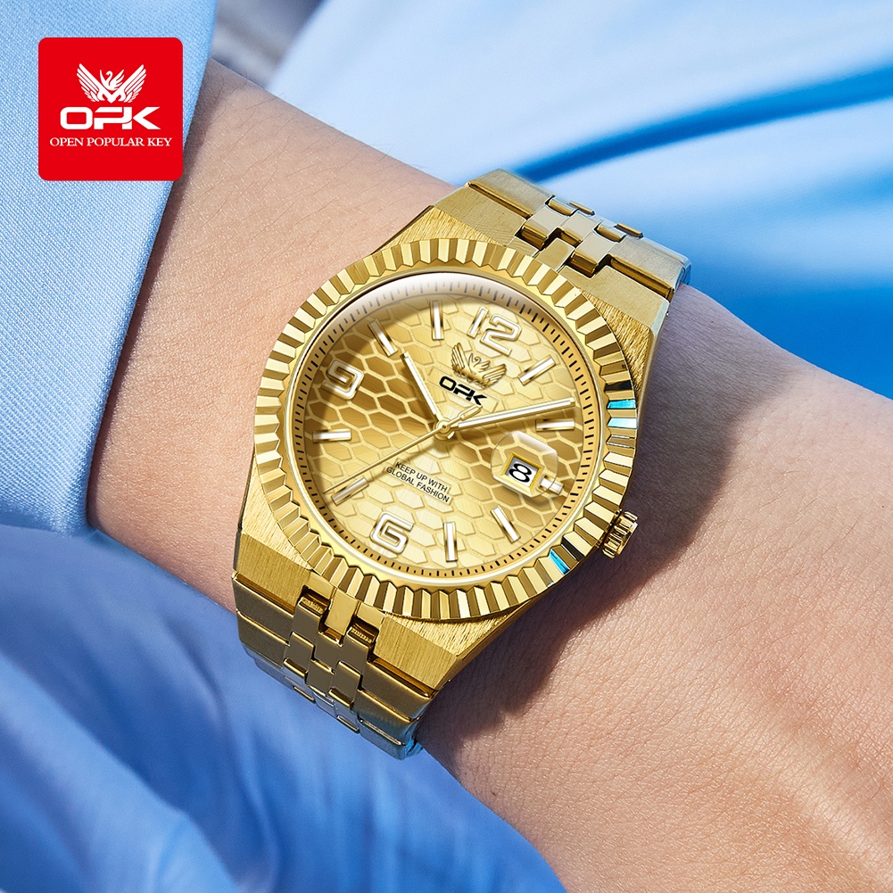 OPK 8186 ساعة رجال الأعمال ستا - مراجعة Luxury Watch Men وسعره